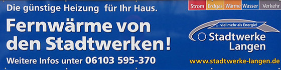 Stadtwerke Langen Banner